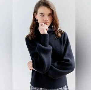Urban Outfitters Black Ribbed Sweater